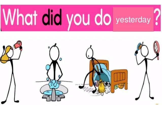 What you did yesterday. What do you do. What did you do yesterday ответ. What did you do yesterday for Kids.