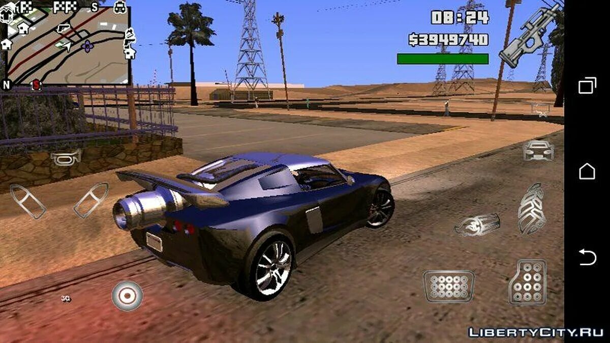 Gta sa android car
