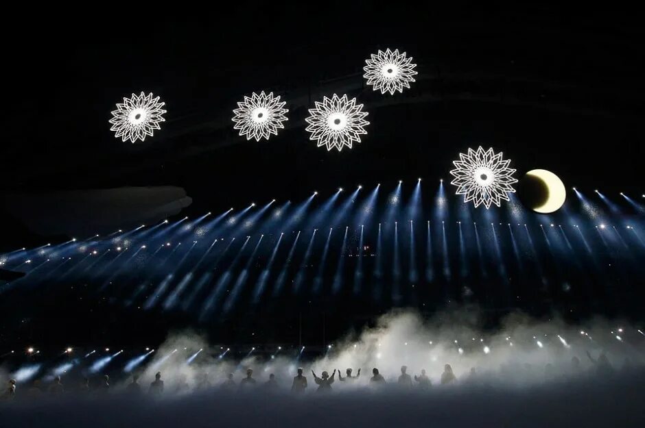 Церемония открытия олимпийских зимних