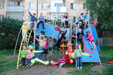 Одновременно на площадке
