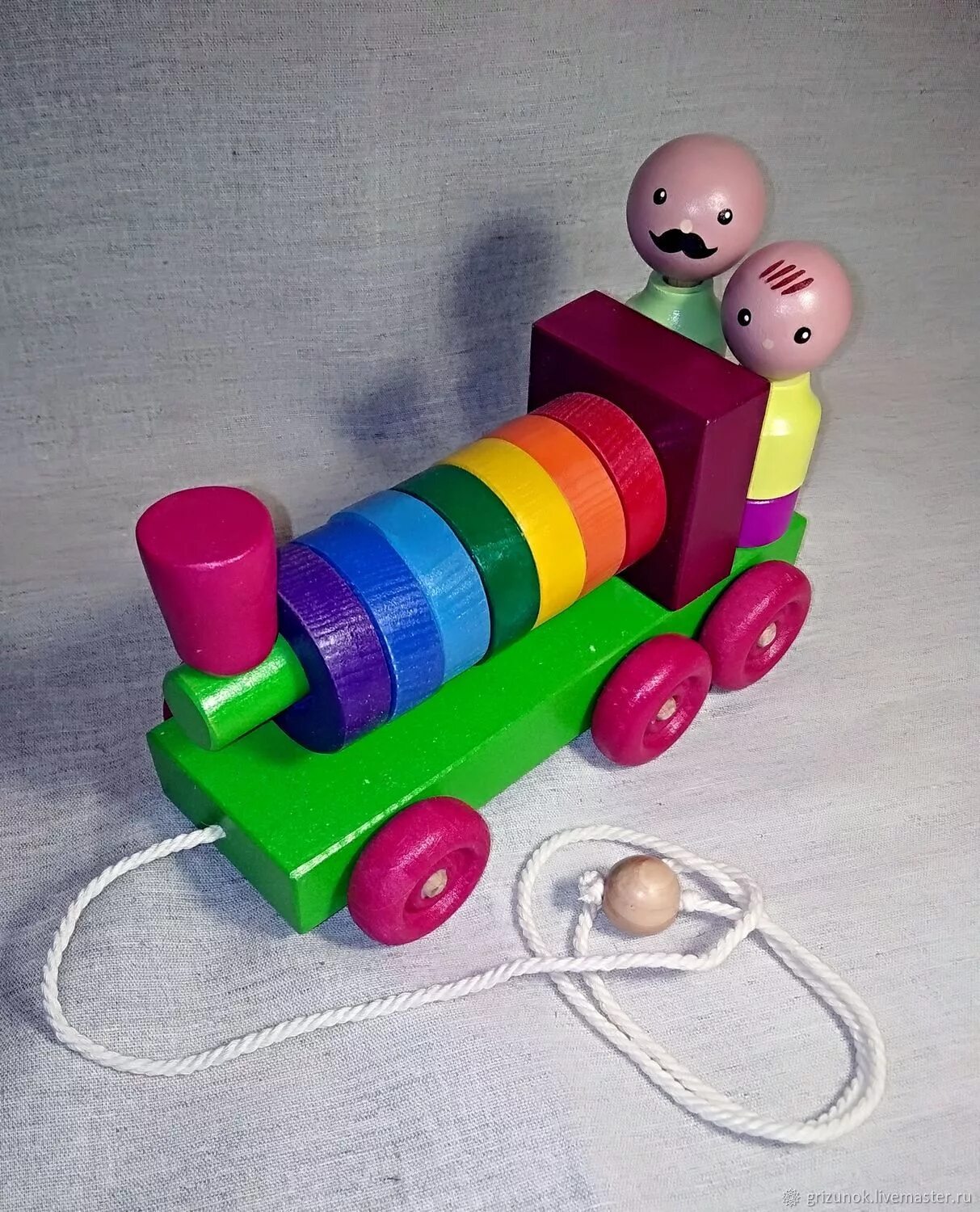 Rolling toy. Игрушка "паровозик" Wooden Toys. Игрушка деревянная паровозик. Деревянная игрушка паровоз.