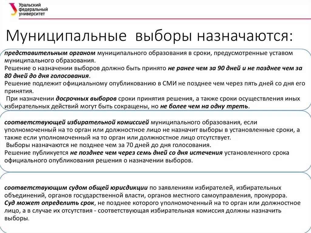 Сколько процентов должно быть на выборах. Муниципальные выборы. Муниципальные выборы назначает. Особенности муниципальных выборов. Назначение муниципальных выборов.