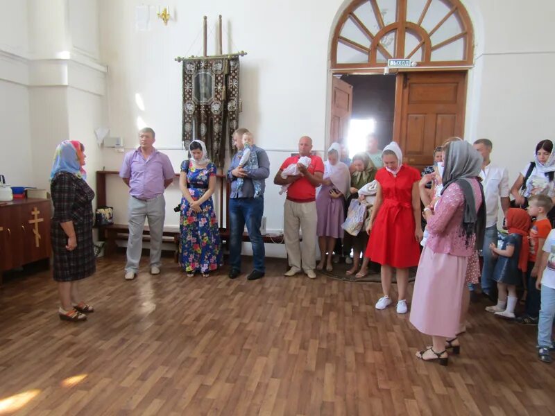Перед собеседованием в церкви