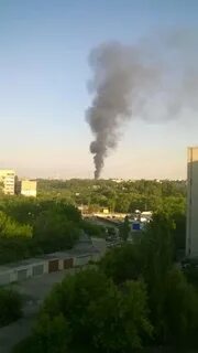 Горит кременчугский нпз