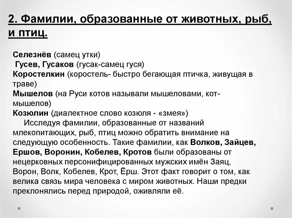 Гусев происхождение. История фамилии. Фамилии образованные от животных. Происхождение фамилий от животных. Фамилии от животных и птиц.