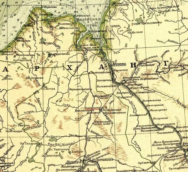 пинежский уезд. пинежский уезд карта. пинежский уезд. пинега карта уезд. поселок мезень архангельская область.