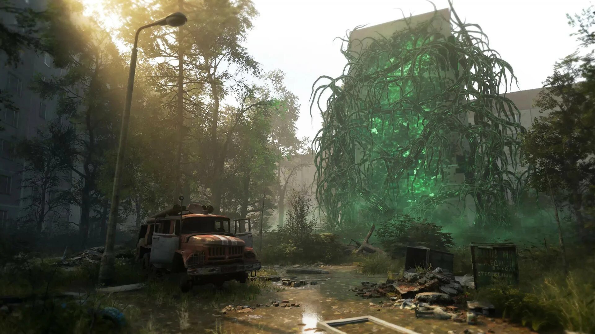 Chernobylite enhanced. Chernobylite Припять. Chernobylite игра. Припять в игре Chernobylite. Chernobylite Копачи.