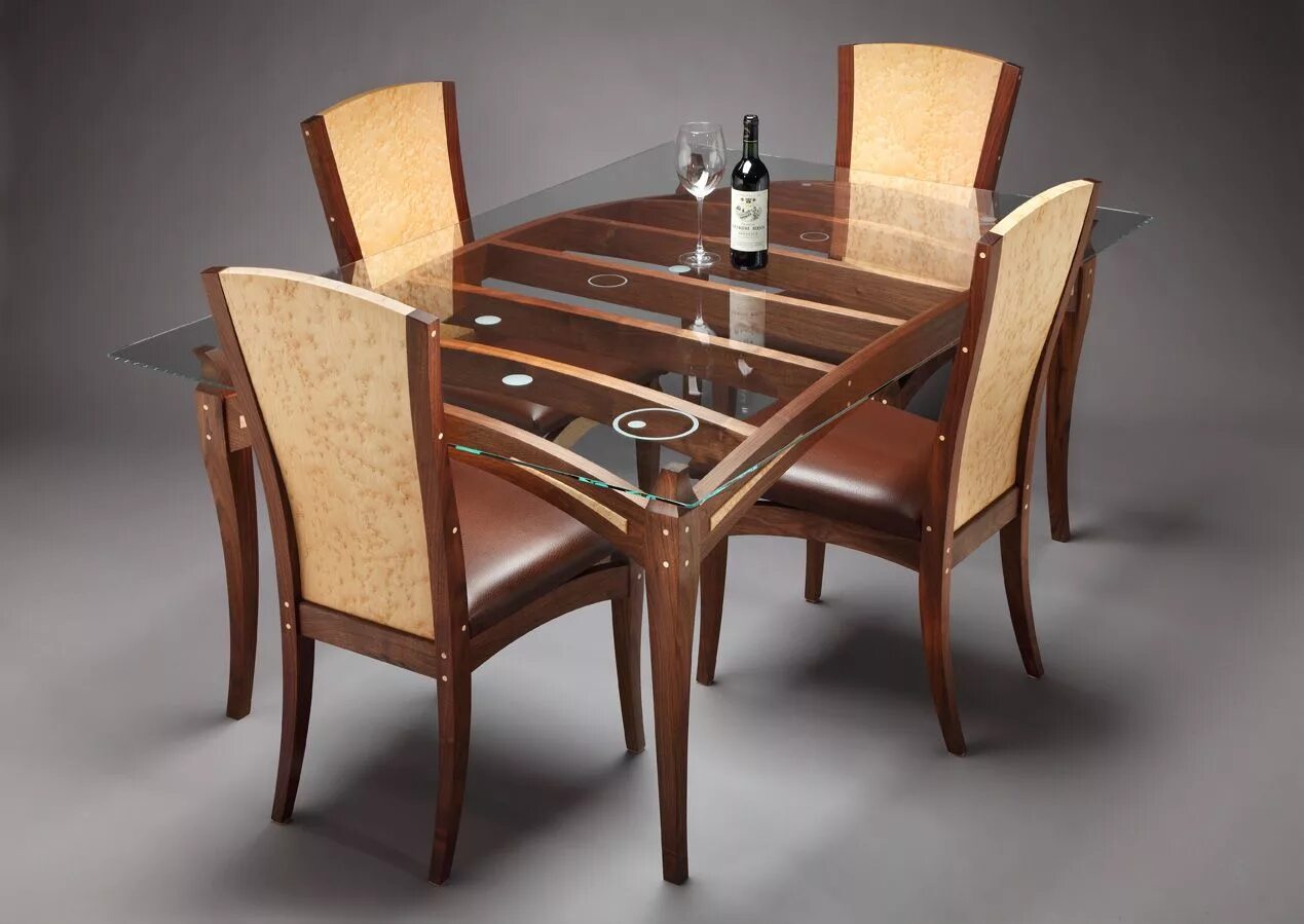 These are tables and are chairs