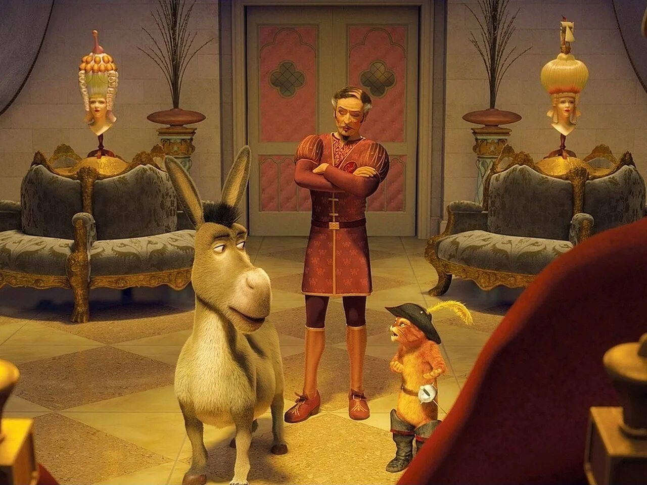 Шрек осел и кот. Шрек третий 2007 осел. «шрек третий» (2007) румпельштильцхен. шрек 3 шрек. шрек третий осел.