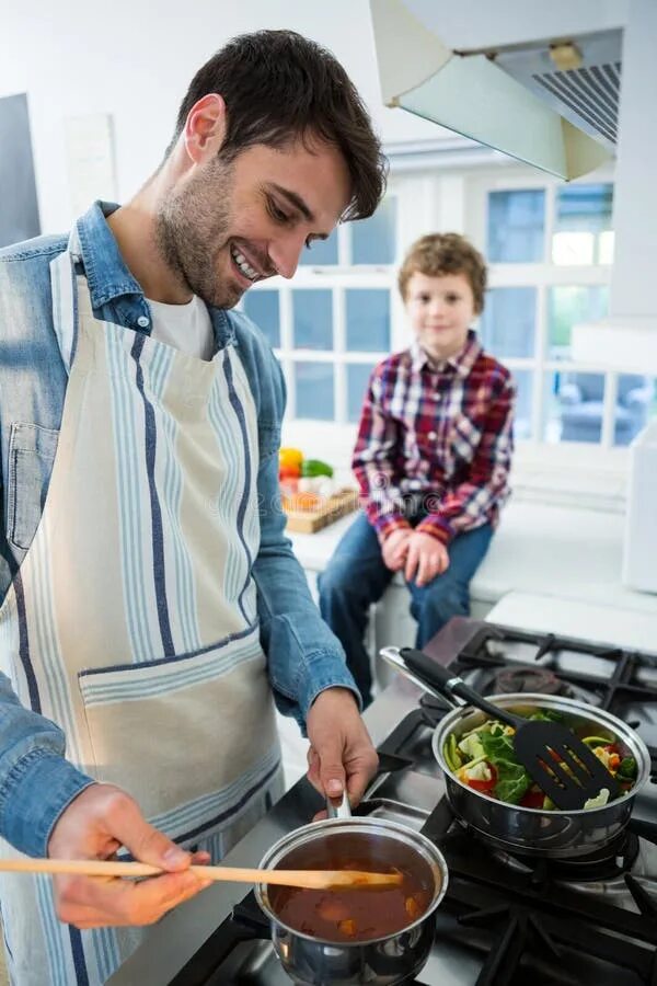 My father is a cook