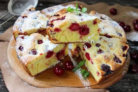 Пирог На Сметане Быстро И Вкусно.