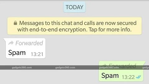 Spam message
