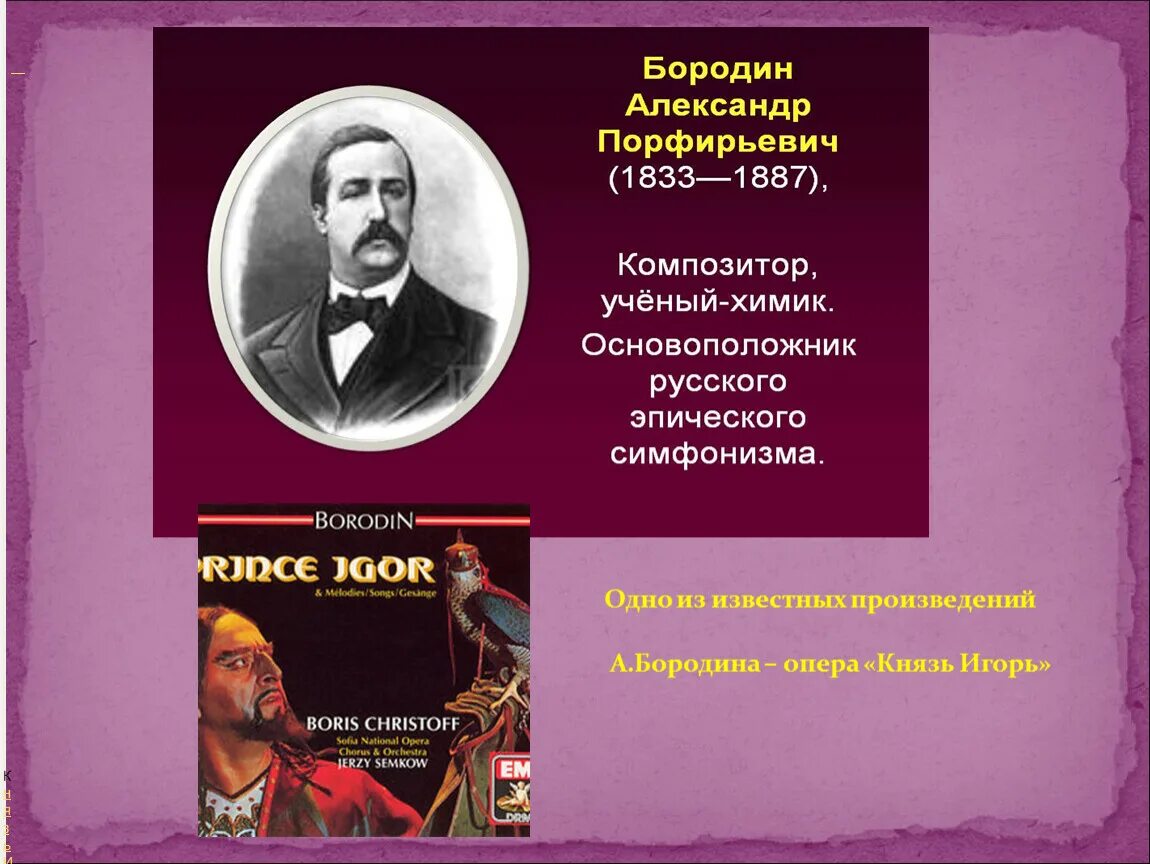 Опера известные произведения. Бородин известные произведения. Бородин оперы. Оперы Бородина. Основные произведения Бородина.