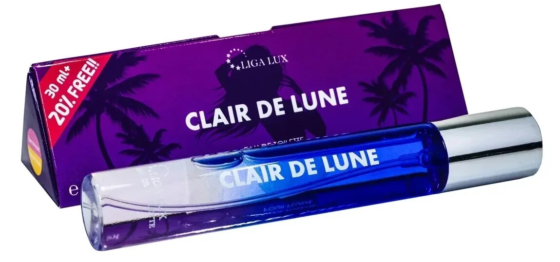 Lune отзывы. Liga Lux Clair de Lune. Clair de Lune Liga Lux туалетная вода. Liga Lux 36 ml парфюмерия. Духи Fantasy Liga Lux.