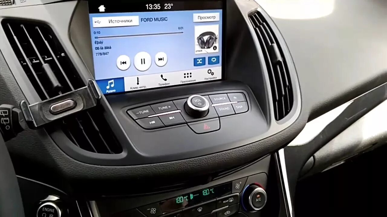 Sync Ford Kuga 2. Синк 3 на Форд Куга 2.