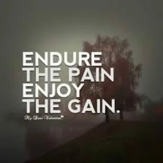 Endure the way