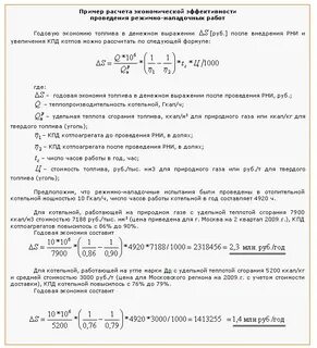 Периодичность режимно наладочных испытаний