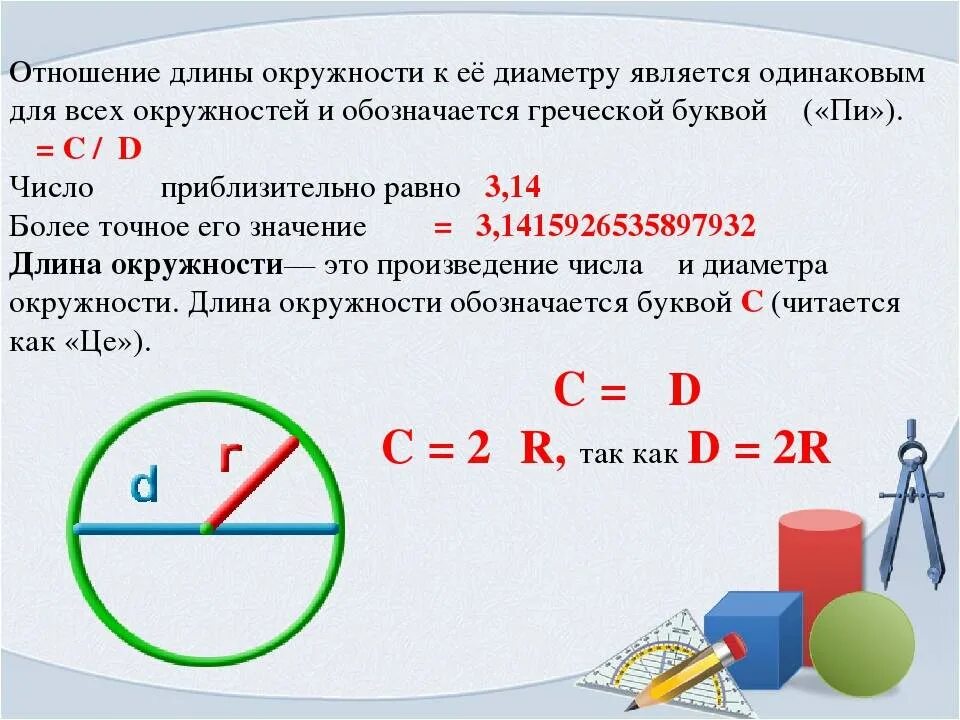 Формулы круга 6 класс. Как найти площадь круга 6 класс математика. Формулы длина окружности и площадь круга диаметра 6 класс. Формула нахождения длины окружности 6 класс. Формулы окружности 6 класс.