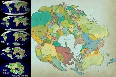 Древний материк пангея
