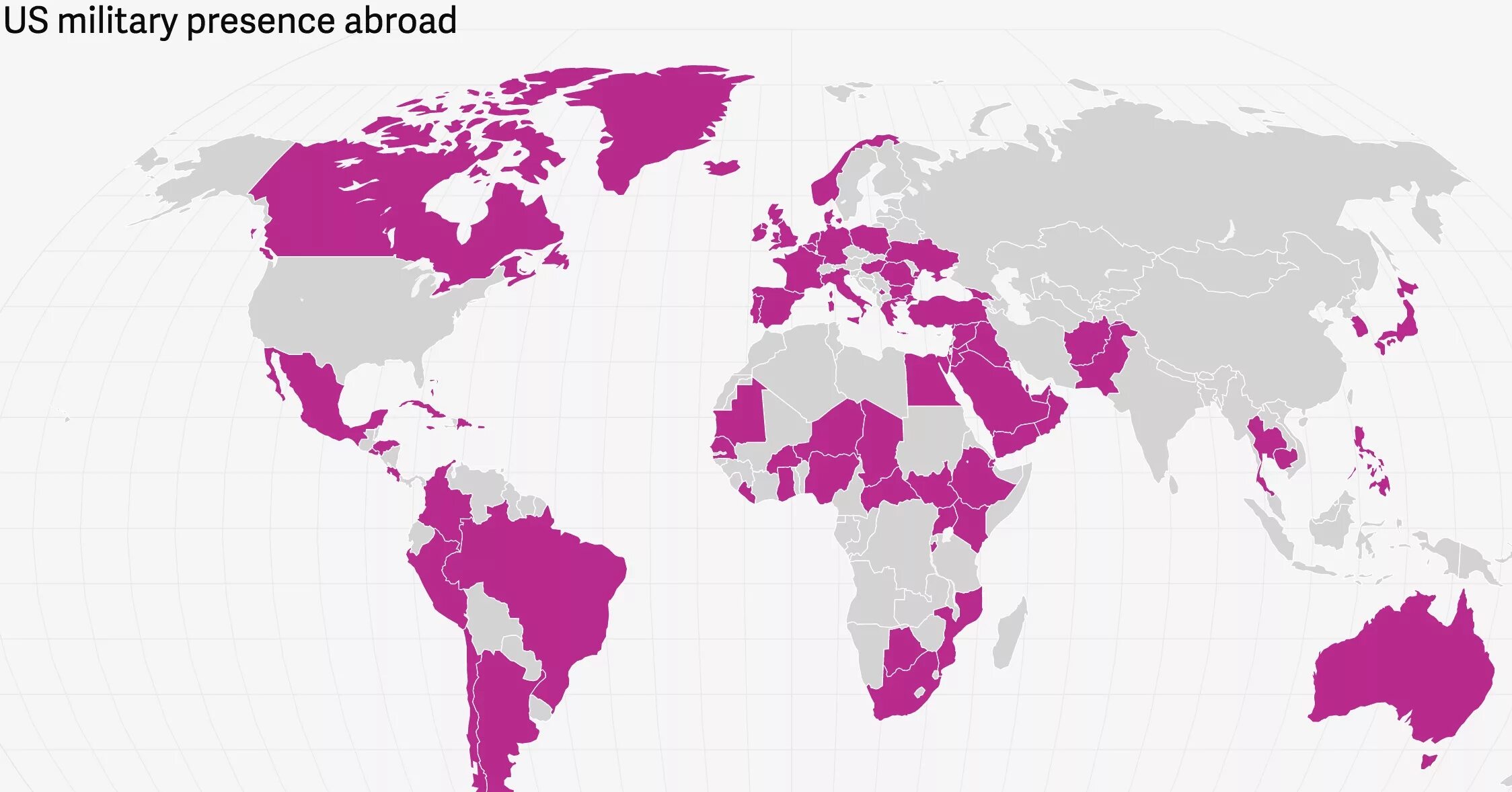 In many countries around the. Военные базы США В мире на карте 2022. Карта военного присутствия США В мире.