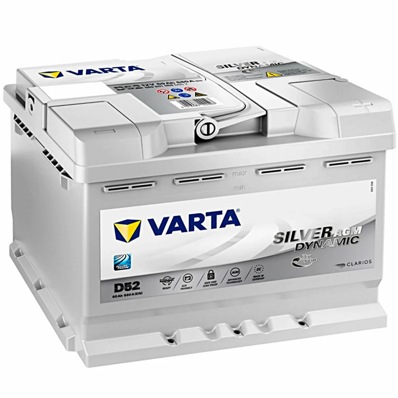 Varta 12v 60ah. AGM Varta 60ah d52. Varta AGM 60ah. Varta Silver Dynamic 60ah. Silver Dynamic AGM 560901068.