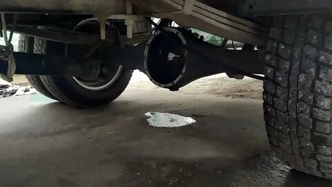 Новый мост на газель задний