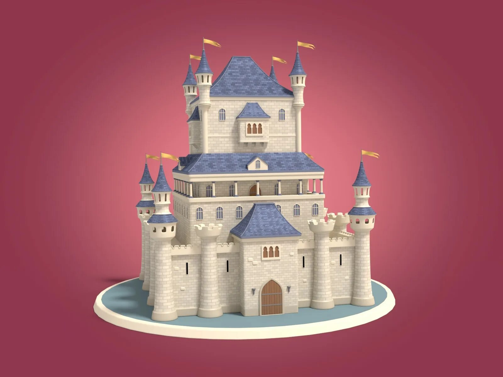 Замок 3 д. Замок в 3d Max. Средневековый замок 3в модель. Средневековый замок 3д модель. 3d модель Castle.