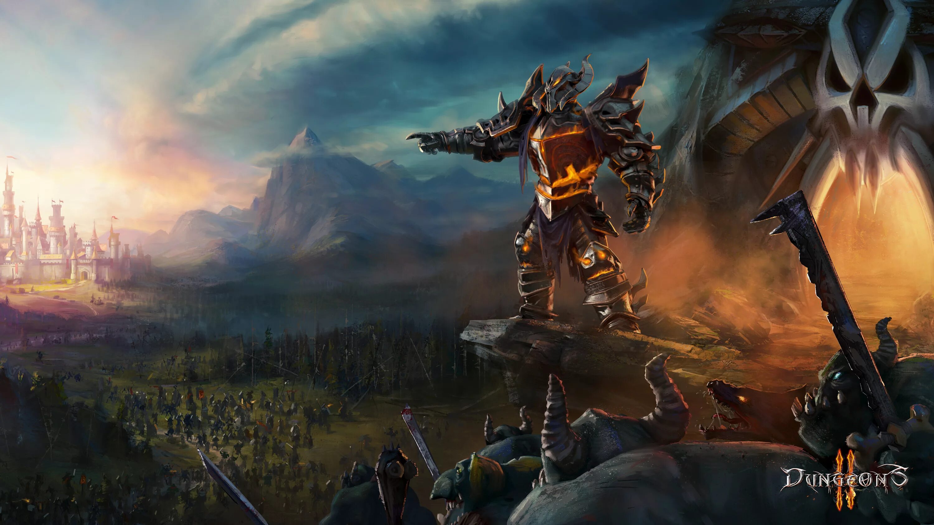 Dungeons 2. Абсолютное зло Dungeons. Данжеонс 2. Dungeons 2 арт. Dungeons 2 нежить.