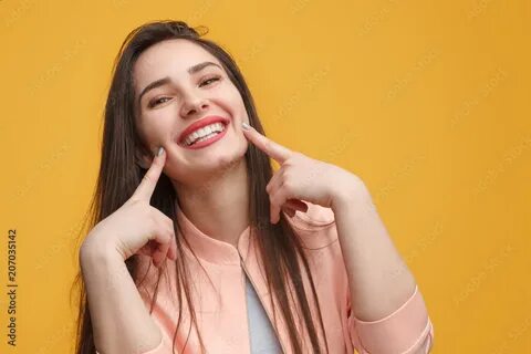 She smiled but