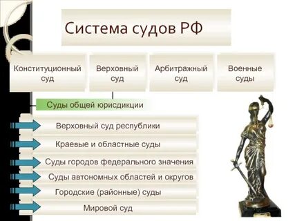 Какие виды судов существуют