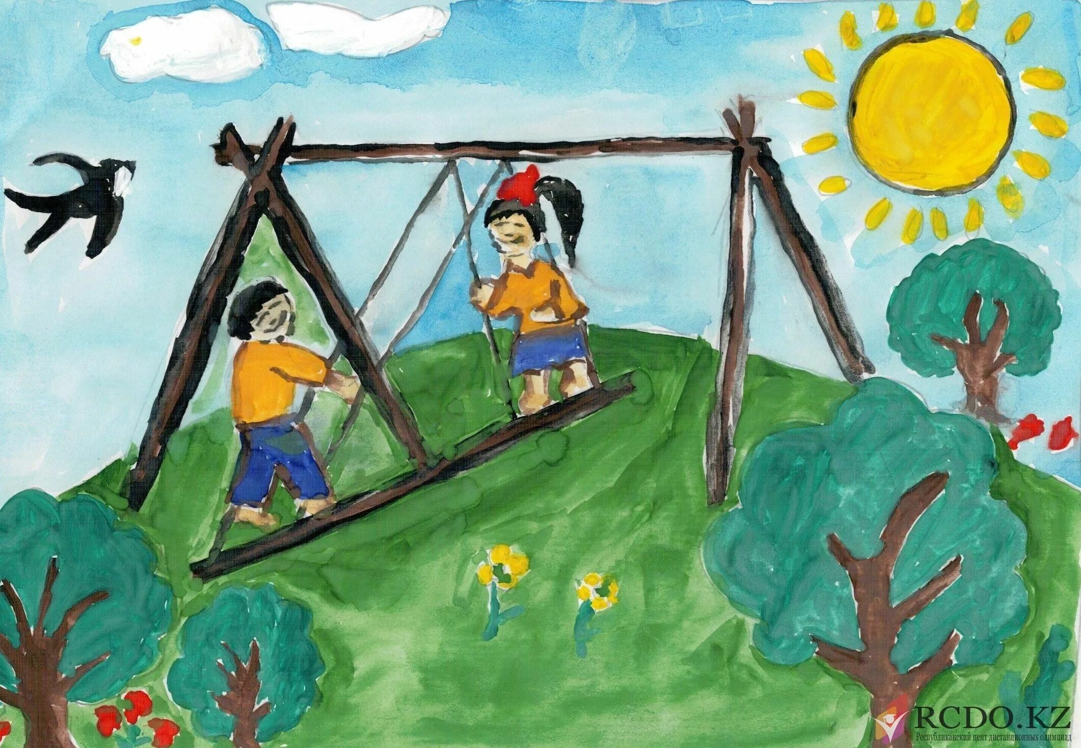 Рисунок на тему Наурыз. Рисунок на Наурыз детский. Наурыз красками рисунок. Картинки на Наурыз детские. Рисунок наурыз для детей