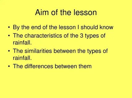 When the lesson begin