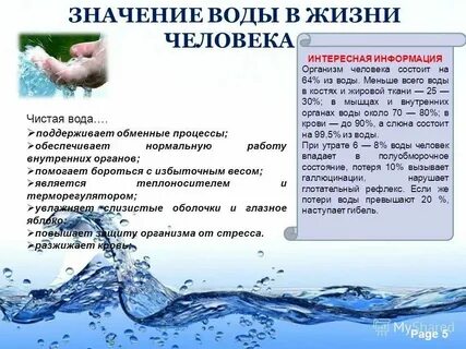 Как произошло слово вода