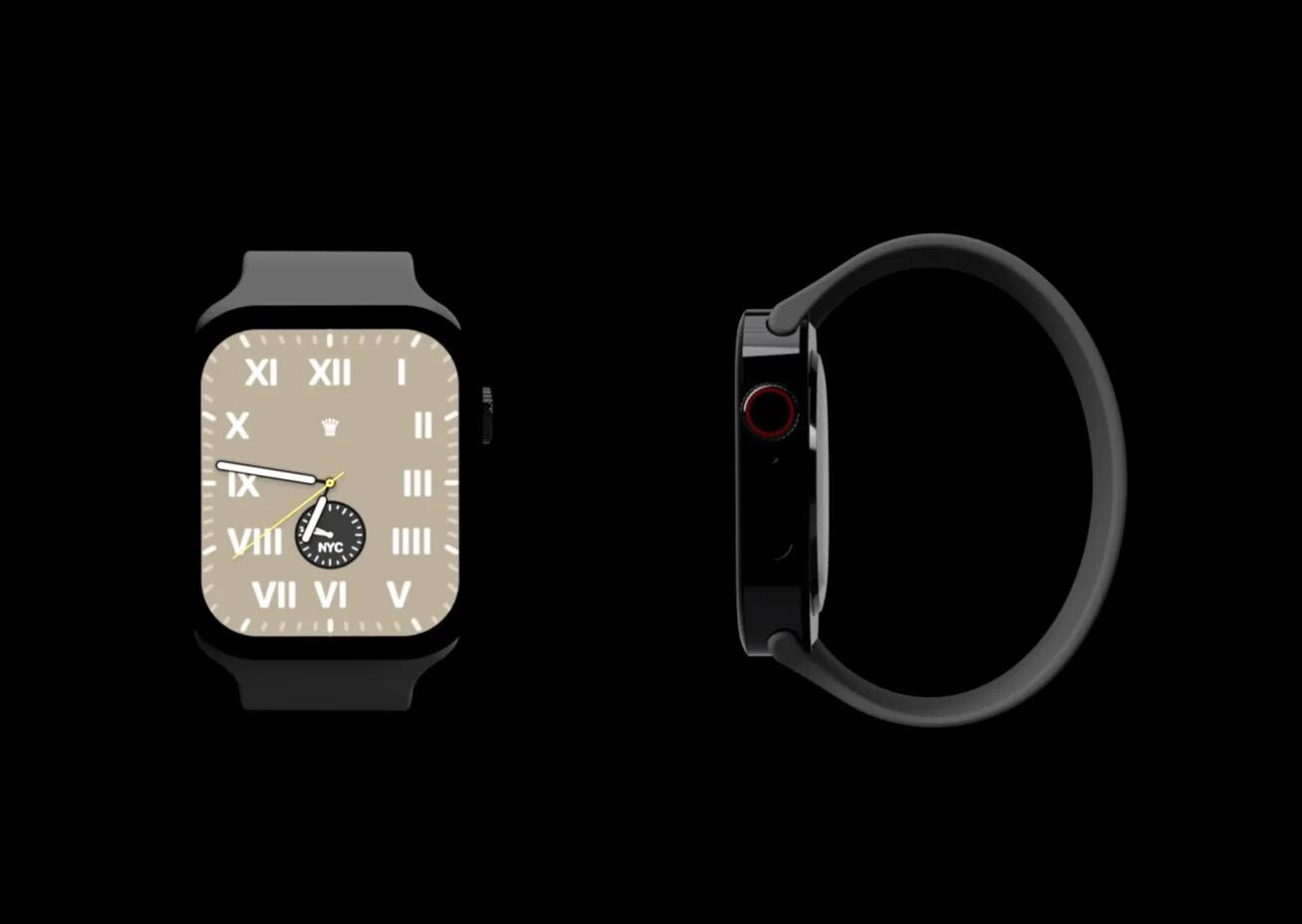Часы эпл вотч 8. Аппле вотч 7. Концепт Эппл вотч 7. Apple watch Series 7.