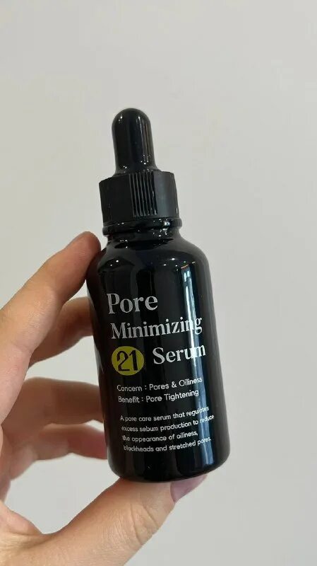Pore minimizing 21 serum. Pore minimizing 21 serum