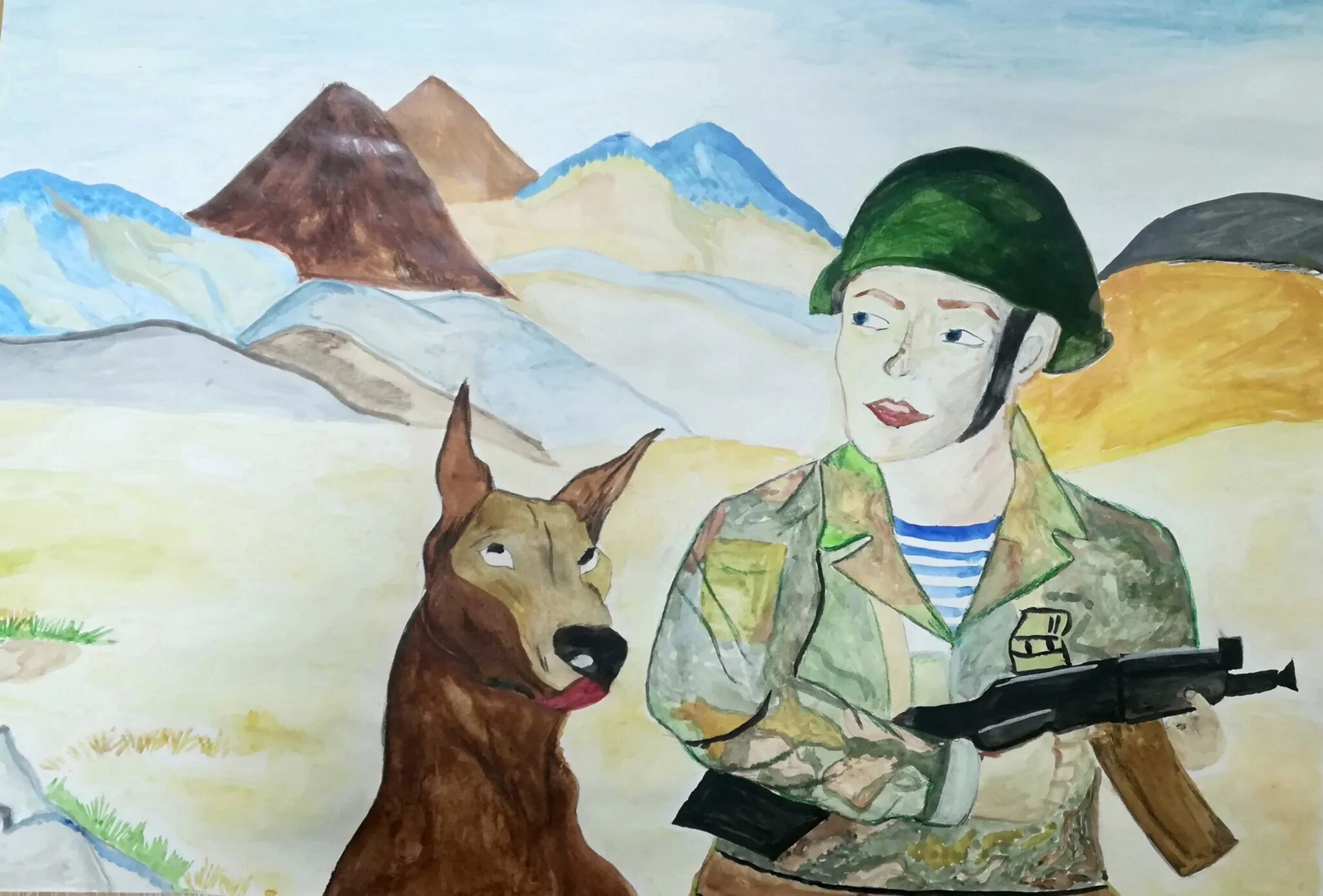 защитник родины рисунок. детский рисунок на военную тему. мужество и героизм защитников отечества. рисунок на тему мужество. урок мужества презентация.