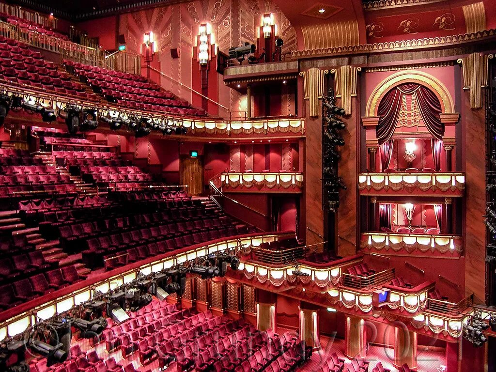 Stalls stage balcony