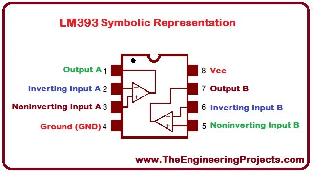 Микросхема на lm293n схема LM293 Datasheet PDF Dual Differential Comparator TI