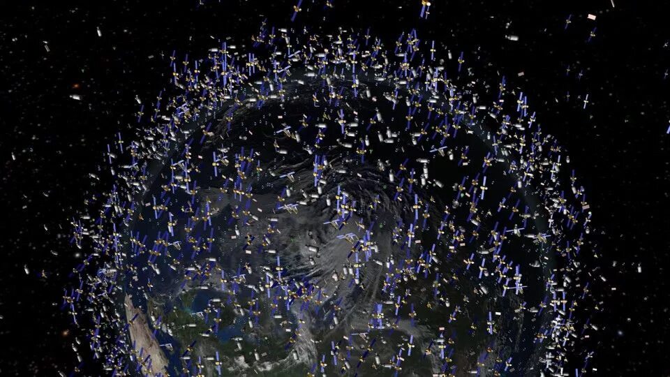 Сколько спутников земли в космосе. Искусственные спутники вокруг земли. Тысячи искусственных спутников земли.