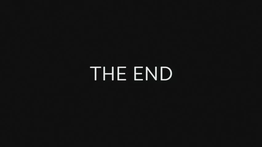 The end на черном фоне. Конец the end. Иконка end. The end картинка.