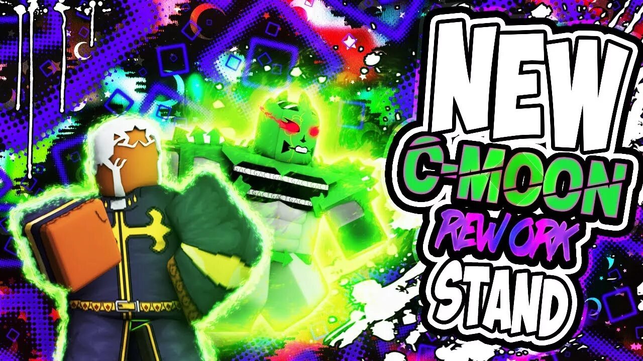 Heaven stand rework. Pucci c Moon. Пуччи c Moon РОБЛОКС. C Moon Stand. C Moon Jojo Roblox.