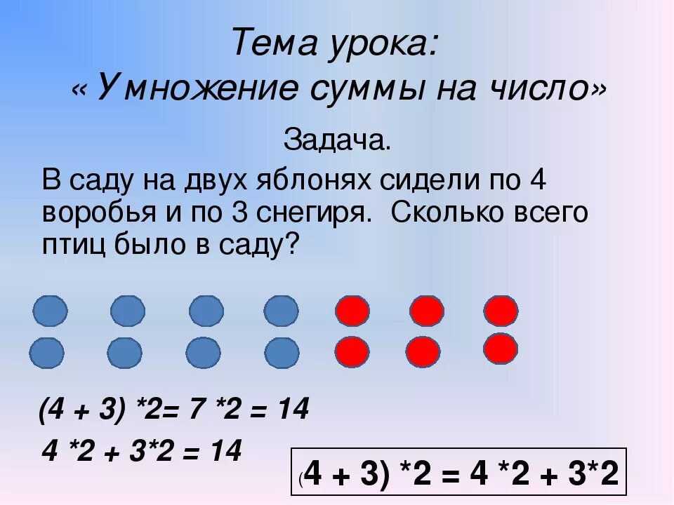 Задачи умножение суммы на число 3 класс задачи. Умножение суммы на число 3 класс задачи. Задачи на умножение суммы на число. Умножение суммы на число 3 класс задания. Урок 2 класс умножение числа 3