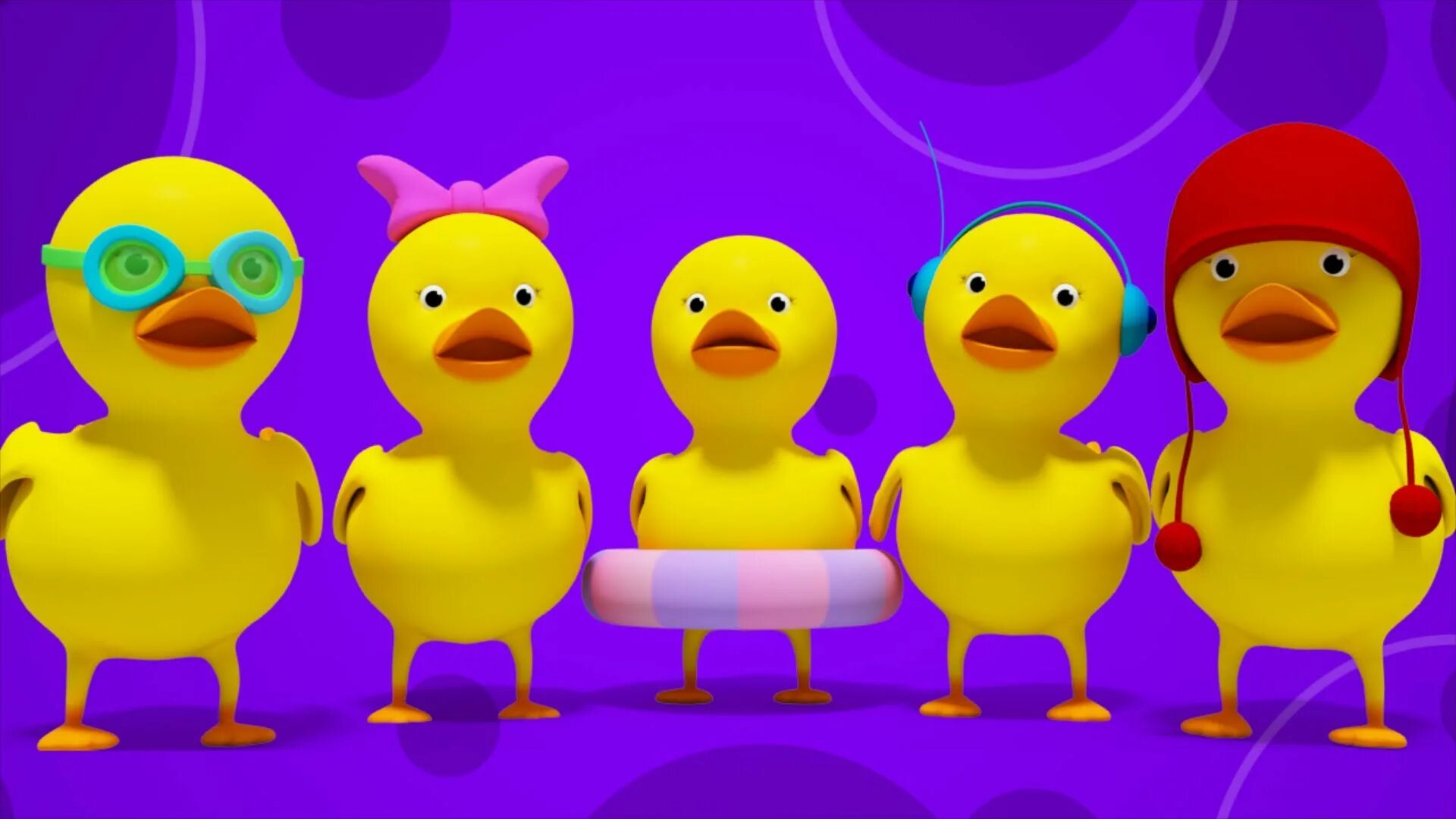 Nursery Rhymes Five little Ducks. Five little Ducks Song. Five little Ducks jumping on the Bed. Duck Kids TV.