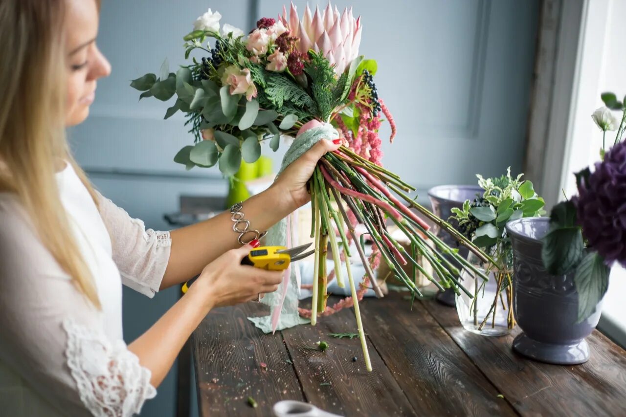 Using flowers
