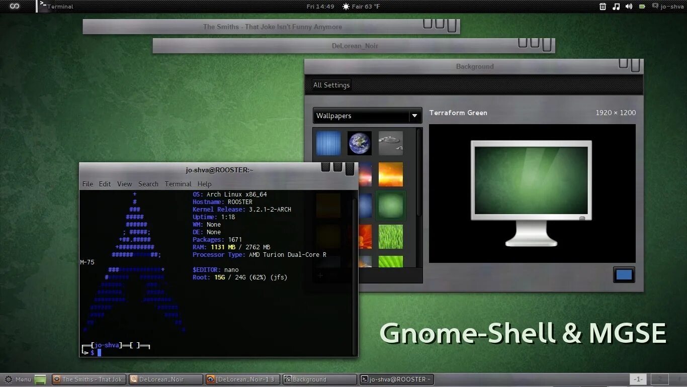 Far linux. Gnome темы. темы гном линукс. оболочка гном. gdm linux.