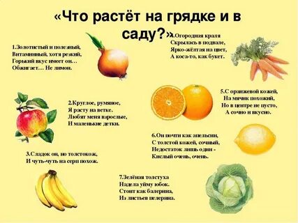 Полезные фрукты для детей