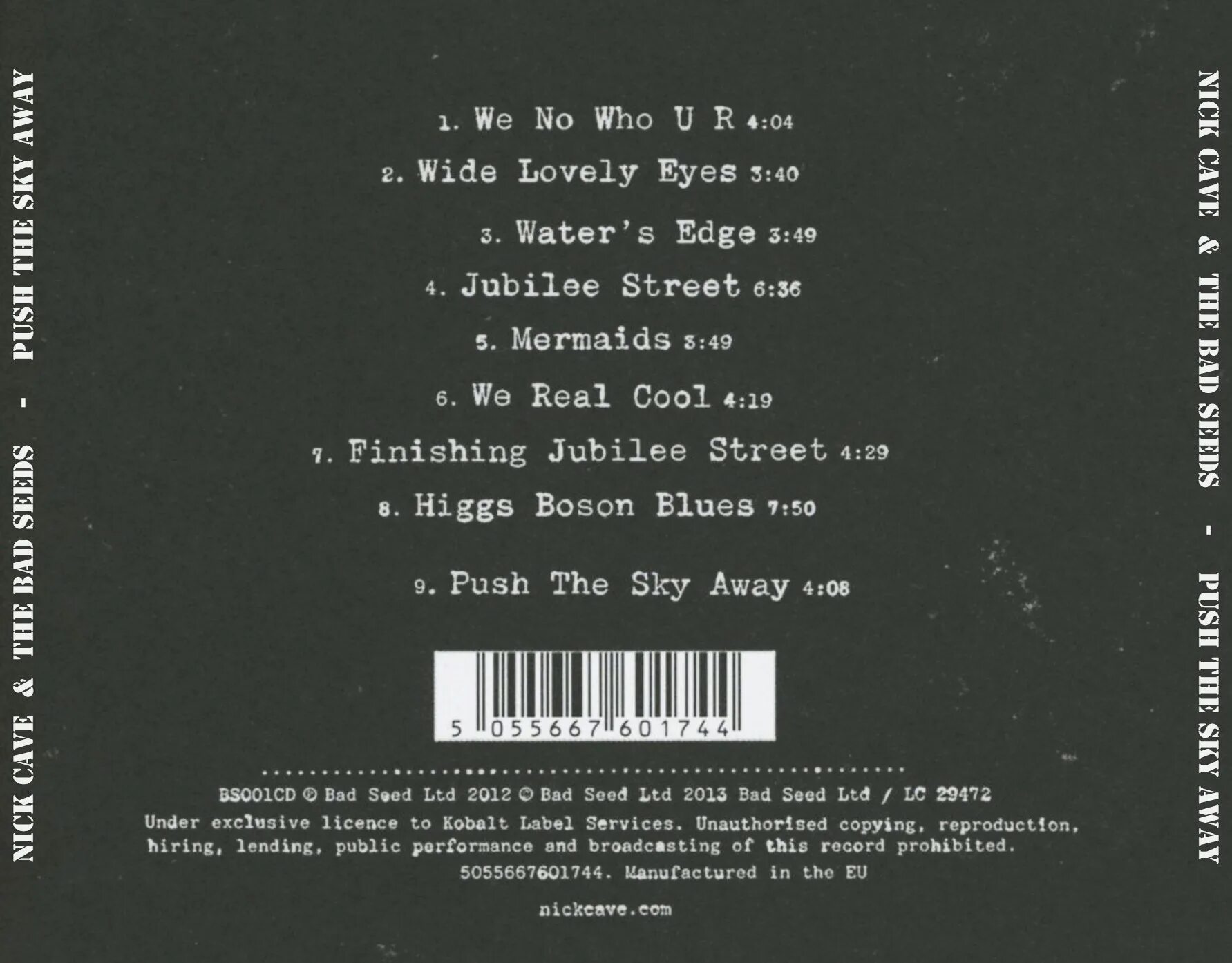 Перевод песни nick. Nick Cave the Bad Seeds Push the Sky away 2013. Push the Sky away ник Кейв. Nick Cave and the Bad Seeds. Nick Cave обложки.