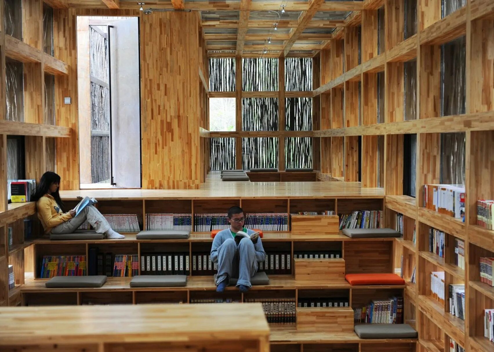 Использовать библиотеку. Библиотека Лиюань, Китай. Сельская библиотека Лиюань в КНР. Современная библиотека. Необычные библиотеки.
