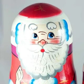 Матрешка дед мороз