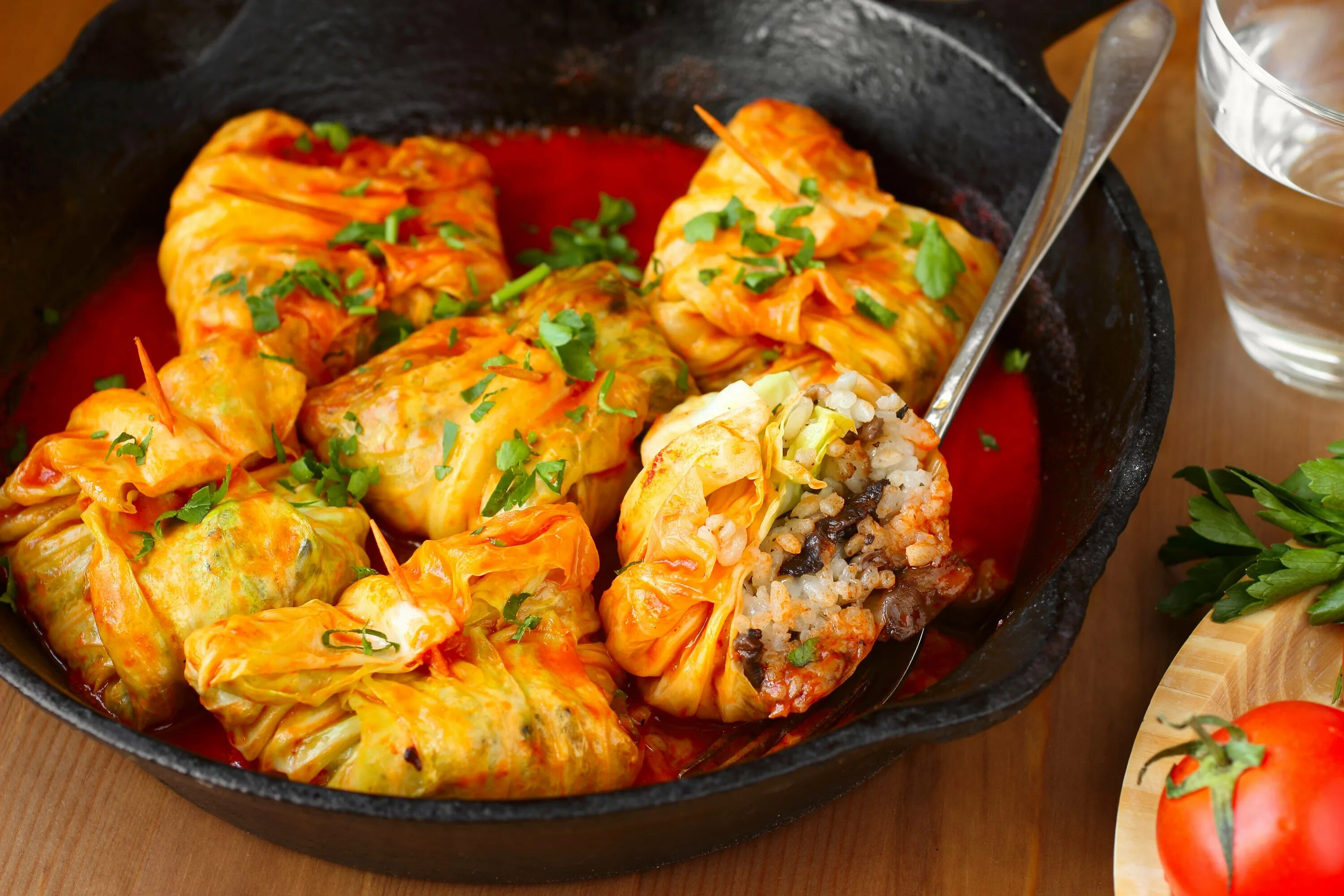 Рецепт голубцов с мясом фото. Рецепт голубцов с мясом фото